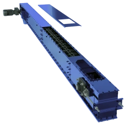 Industrial Chain Scraper Conveyor for Bulk Material Transport TSC Type