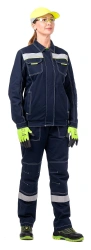 Women's Work Suit with Jacket and Trousers for Protection Azov Model 4.485