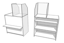Customer Checkout Counter RL 07/01