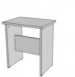 TT-1 Stool for Public Spaces