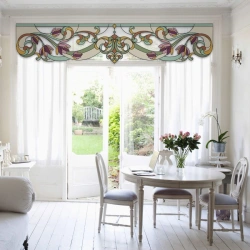 Custom-made Lambrequins for Window and Door Decoration