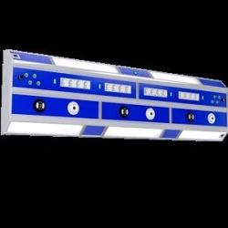 Medical Gas and Power Supply Wall Console KPM-AMS, Variant: Wall-mounted with 0 to X Gas Valves