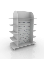 Medical Rack Stand with Hooks, Model 304-001-2, 1085x600x1650 mm