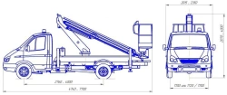 Transport Vehicle with Lifting Platforms R180T, VА180T Velmash-C Type 27192 Mod 27192H