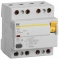 Selective Differential Circuit Breaker VД1-63S 4P 25A 100mA IEK