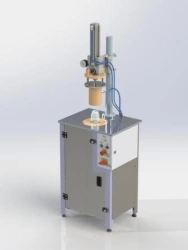 Semi-Automatic Capping Machine for Glass Jars with Screw Caps