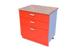 Kitchen Table-Cabinet KS-26 with 3 Drawers