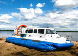 Modern Air-Cushion Vessel SLAVIR 9 with Factory Serial Numbers 097-098