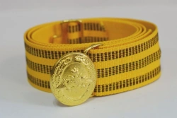 Golden Parade Belt - Custom-Made with Nylon Threading