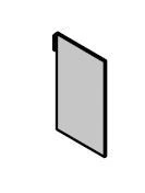 Low MDF Door for Office Furniture - Time.S Set