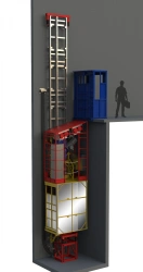 Mining Passenger and Freight Lift LGR-1.0R