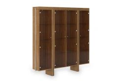 Premium DAO Cabinet with Glass Doors and Mirror - Model TA23A