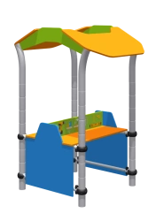 Romana 101.90.01 Thematic Playhouse Equipment for Kids