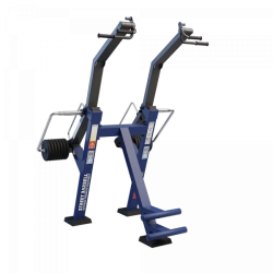 Vertical Standing Pulley Machine with Adjustable Load