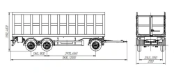Heavy-Duty Scrap Trailer PL 847552-0000010-01