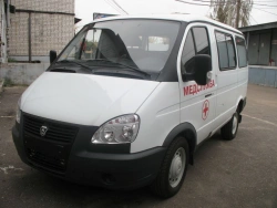Medical Service Vehicle for Patient Transport, Type 38406A, Modification 384070