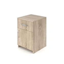 Nightstand with Drawer, 16mm Laminated Chipboard