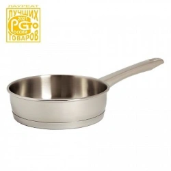 Corrosion-Resistant Steel Frying Pan for Cooking and Serving