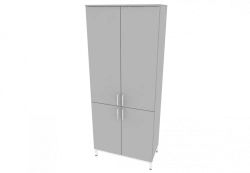 Closed Laboratory Equipment Storage Cabinet 800x420x1950mm