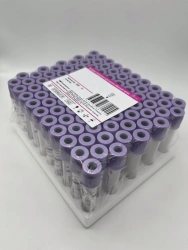 Vacuum Blood Collection Tubes with K3EDTA, 13x75 mm, 4 ml