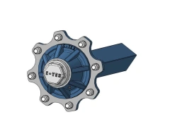 High-Strength Half Axle for Agricultural Machinery P-275.90.800