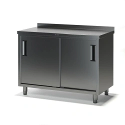 Food Processing Table SK-2 with Stainless and Galvanized Steel Border