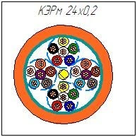 Small-Sized Cable for Electrical Exploration KERM