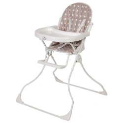 Polini Kids Feeding Chair Stars, Macchiato-White, Art. 0002218-17