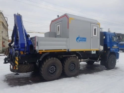 Transport Vehicle with Crane Manipulator ANТ 67060P on KAMAZ Chassis
