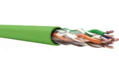 TechnoLAN U/UTP Cat 5e PVC LS Low Smoke Zero Halogen Cable 4x2x0.52