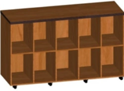 Standard Shoe Rack - 16mm Chipboard with PVC Edging