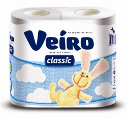 Two-Ply Decorative Toilet Paper for Personal Hygiene Verio Classic