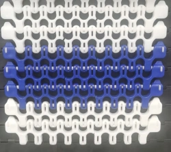 Modular Conveyor Belt ML101R PP (xx X xx mm; POM Pin; Clips)