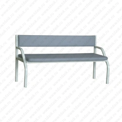 Bench with Backrest and Armrests DM.01.00