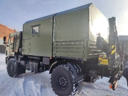 Mobile Laboratory with Crane for Repair Services - KAMAZ-43502, Model 27393-02