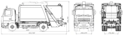 Waste Collection Vehicle ITM-116MZ