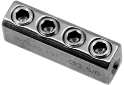 Axial Connector Ø6/3.5 mm for Spinal Fixation, Art. 839.138
