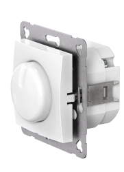 Caduceus Aling Prestige Dimmer Switch for LED 1-100W, 230V, Universal, White, Art. 60175.0