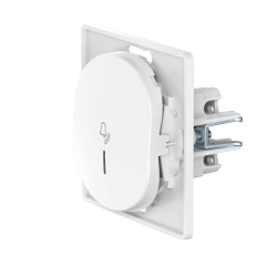 Caduceus Aling EON Decorative Push Button Switch with Indicator 10A, 250V AC, White, Model E610I.0