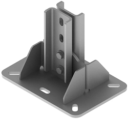 Double Profile Hinged Truss BSUS 85D, 270x190x205 mm, 8 mm Steel