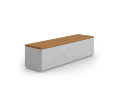 Concrete Bench Shan Straight A1051