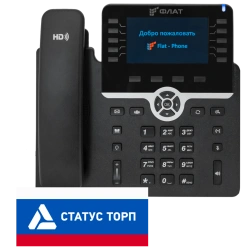 Flat-Phone B10/RU - IP Phone for Seamless Communication