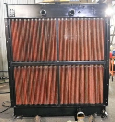 Cummins KTA 50 Engine Cooling Radiator Replacement