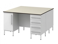 High Island Table with Support Pillars 1500 SOTLg