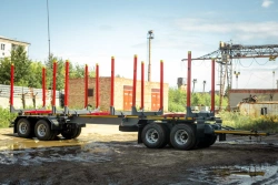 Timber Transport Platform SAV 83434C1...C6 with Spring Suspension