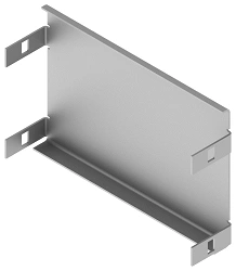 Self-Supporting Cable Tray End Cap KTI 00x00 Z, Sizes from 150x100 mm to 1000x175 mm