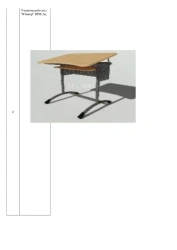 Junior Student Desk PRF 2m