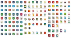 Textile Emblems and Coats of Arms with Compliance Colors