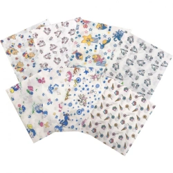 Colored Cotton Fabric Underlay Sheet (Diaper)