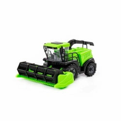 Inertial Toy Combine Harvester with Detailed Features – Green Polesye No. 1